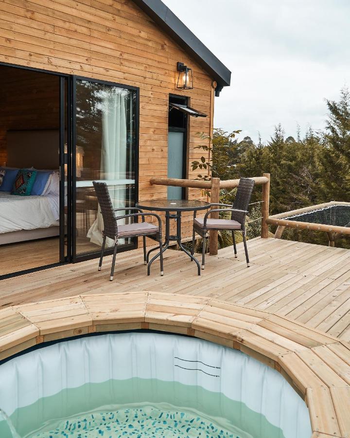 מלון ריונגרו Bleu Hills Glamping Llanogrande מראה חיצוני תמונה